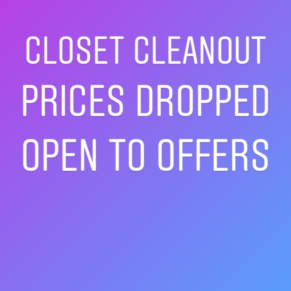 Lowered prices and open to offers!